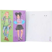 Carte de colorat Create Your TOPModel Christy Hayden and Malia Depesche PT12447 BBJPT12447_Initiala