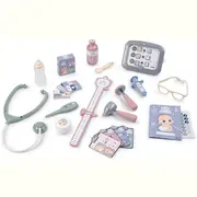 Centru de ingrijire pentru papusi smoby baby care center albastru cu accesorii hubs7600240305