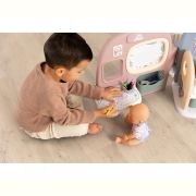 Centru de ingrijire pentru papusi smoby baby care childcare center albastru roz cu accesorii hubs7600240307