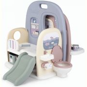 Centru de ingrijire pentru papusi smoby baby care childcare center albastru roz cu accesorii hubs7600240307
