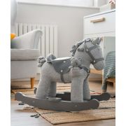 Little Bird Told Me - Stirling  Mac Rocking Horse, Pentru Copii De Peste 9 Luni, Jucarie Moale Inclusa Cu Balansoare Din Lemn, Tesaturi Senzoriale Pentru Fetite Si Baieti Pjblb3098