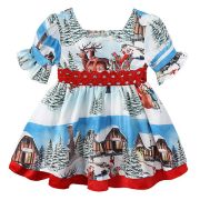 Rochita pentru fetite - Christmas time MBMer01