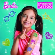 Setul meu de tatuaje cu sclipici - barbie