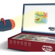 Teatru de povesti cu proiector, 6 povesti in Limba Romana Koala Diary KD80601RO BBJKD80601RO_Albastru