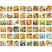 Teatru de povesti cu proiector, 6 povesti in Limba Romana Koala Diary KD80601RO BBJKD80601RO_Roz