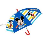 Umbrela copii POE semiautomata Mickey Oh Boy, diametru 74 cm EPLUSM EPMDISMFB5250A047 BBJEPMDISMFB5250A047_Albastru