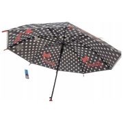 Umbrela copii POE semiautomata Minnie Black and White Dots, diametru 75 cm EPLUSM EPMDISMF52509037W BBJEPMDISMF52509037W_Negru