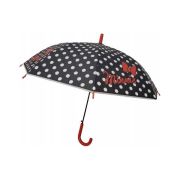 Umbrela copii POE semiautomata Minnie Black and White Dots, diametru 75 cm EPLUSM EPMDISMF52509037W BBJEPMDISMF52509037W_Negru