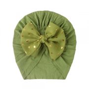 Caciulita tip turban cu fundita din tulle aplicata MBx-21005-cd