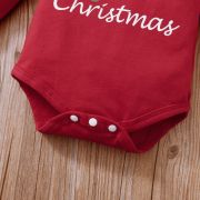 Costumas din 4 piese pentru bebelusi - First Chrismas MBMer17