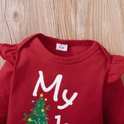 Costumas din 4 piese pentru bebelusi - First Chrismas MBMer17