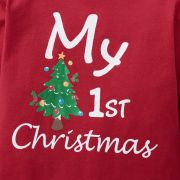 Costumas din 4 piese pentru bebelusi - First Chrismas MBMer17