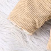 Jacheta crem imblanita din reiat MB820-1