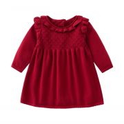 Rochita crosetata visinie pentru fetite (marime disponibila: 18-24 luni) am891-2-r2.18-24 luni