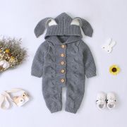 Salopeta crosetata pentru bebelusi - Bunny AD914-1-DE6