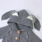 Salopeta crosetata pentru bebelusi - Bunny AD914-1-DE6