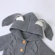 Salopeta crosetata pentru bebelusi - Bunny AD914-1-DE6