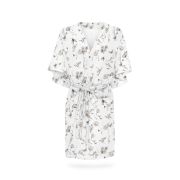 Halat   Kimono Pentru Gravide Si Mamici, Bumbac, Marime Universala, Natur Pjb487975