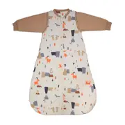 Sac de dormit cu maneca lunga detasabila Mountain Animals 110 cm 2.5 Tog BBXCJ773-25LS