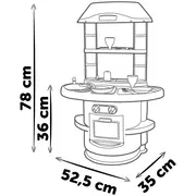 Bucatarie smoby nova verde cu accesorii hubs7600312700
