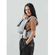 Marsupiu isara quick full buckle v2 pearl grey