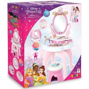 Jucarie smoby masuta de machiaj disney princess 2 in 1 roz cu accesorii hubs7600320250