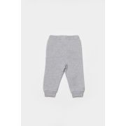 Pantaloni lungi, Two thread, 100%bumbac organic - Gri, BabyCosy (Marime: 12-18 Luni) JEMBC-CSY8020-12
