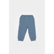 Pantaloni lungi, Two thread, 100%bumbac organic - Indigo, BabyCosy (Marime: 18-24 Luni) JEMBC-CSY8021-18