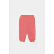 Pantaloni lungi, Two thread, 100%bumbac organic - Rose, BabyCosy (Marime: 18-24 Luni) JEMBC-CSY8022-18