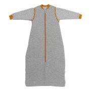 Sac de dormit cu maneca lunga detasabila Gray Mottled Stripes 150 cm 2.5 Tog BBXCJ995-25LS