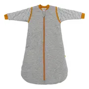 Sac de dormit cu maneca lunga detasabila Gray Mottled Stripes 90 cm 2.5 Tog BBXCJ992-25LS
