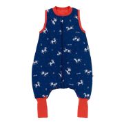 Sac de dormit cu picioruse si talpa antiderapanta Horses 70 cm + manseta 1.0 Tog BBXCJ750-10FN