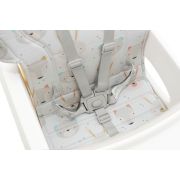 Scaun de masa 3 in1 transformabil in scaun si masuta cu placa lego olmitos  beige animals lvtkha033a