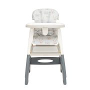 Scaun de masa 3 in1 transformabil in scaun si masuta cu placa lego olmitos  beige animals lvtkha033a