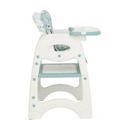 Scaun de masa 3 in1 transformabil in scaun si masuta cu placa Lego Olmitos Blue Forest LVTKHA033F