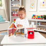 Set de joaca magnetic statia de pompieri- melissa & doug - okemd30654