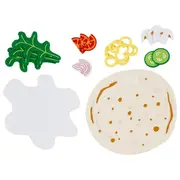 Set de joaca lipie cu salata delicious wrap - okegoki51515