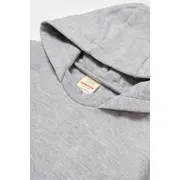 Set hanorac cu gluga si pantaloni, Two thread, 100%bumbac organic - Gri, BabyCosy (Marime: 9-12 luni) JEMBC-CSY8000-9