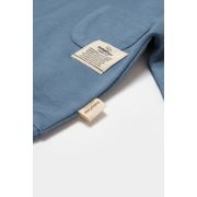 Set hanorac cu gluga si pantaloni, Two thread, 100%bumbac organic - Indigo, BabyCosy (Marime: 3-6 Luni) JEMBC-CSY8001-3