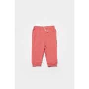 Set hanorac cu gluga si pantaloni, Two thread, 100%bumbac organic - Rose, BabyCosy (Marime: 3-6 Luni) JEMBC-CSY8002-3