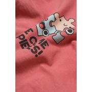 Set hanorac si pantaloni, Two thread, 100%bumbac organic - Rose, BabyCosy (Marime: 3-6 Luni) JEMBC-CSY8026-3