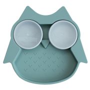 Farfurie diversificare din silicon - bufnita