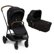 Nuna - set carucior compact triv next caviar + landou lytl caviar bbbcc13150cvrglset