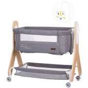 Patut co-sleeper chipolino heart 2 heart graphite hubkosh2h02301gt