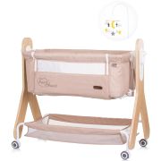 Patut co-sleeper chipolino heart 2 heart sand hubkosh2h02303sa