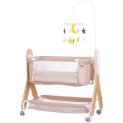 Patut co-sleeper chipolino heart 2 heart sand hubkosh2h02303sa