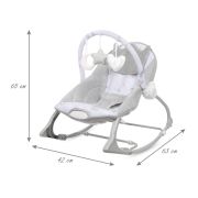 Balansoar multifunctional cu sunete si jucarii kidwell pino - feathers edeedilebupin01a4