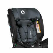 Lionelo - Scaun auto Bastiaan RWF i-Size, Pozitie de somn, Protectie laterala, Rotire 360 grade, 0-36 Kg, Cu Isofix si Centura Top Tether, Conform cu standardul european de securitate ECE R129, Gri BYNLO-BASTIAAN_RWF_ISIZE_GREY_STONE