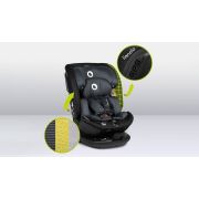 Lionelo - Scaun auto Bastiaan RWF i-Size, Pozitie de somn, Protectie laterala, Rotire 360 grade, 0-36 Kg, Cu Isofix si Centura Top Tether, Conform cu standardul european de securitate ECE R129, Gri BYNLO-BASTIAAN_RWF_ISIZE_GREY_STONE