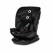 Lionelo - Scaun auto Bastiaan RWF i-Size, Pozitie de somn, Protectie laterala, Rotire 360 grade, 0-36 Kg, Cu Isofix si Centura Top Tether, Conform cu standardul european de securitate ECE R129, Negru BYNLO-BASTIAAN_RWF_ISIZE_BLACK_CARBON